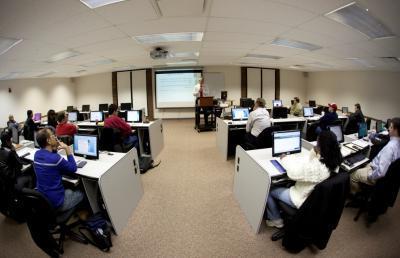 MBA classroom in Columbus
